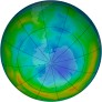 Antarctic Ozone 1992-07-27